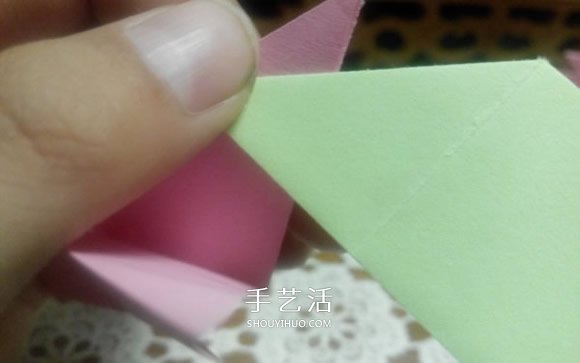 八角飞镖怎么折图解 忍者八角飞镖的折法 -  www.shouyihuo.com