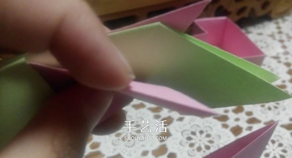 八角飞镖怎么折图解 忍者八角飞镖的折法 -  www.shouyihuo.com