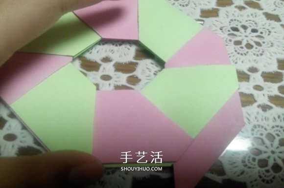 八角飞镖怎么折图解 忍者八角飞镖的折法 -  www.shouyihuo.com