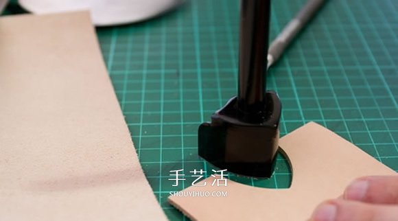 带卡包功能手机套DIY 自制皮革卡包手机套教程 -  www.shouyihuo.com