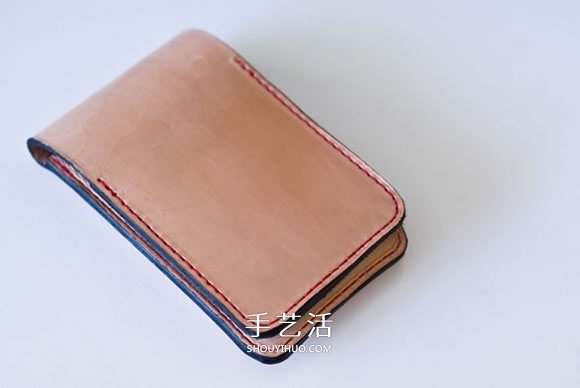 带卡包功能手机套DIY 自制皮革卡包手机套教程 -  www.shouyihuo.com