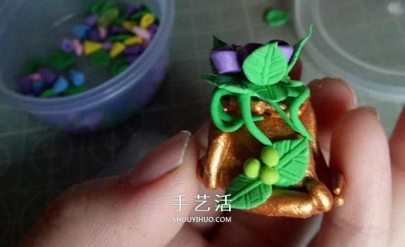 超轻粘土精灵小屋制作 可爱精灵房子粘土DIY -  www.shouyihuo.com