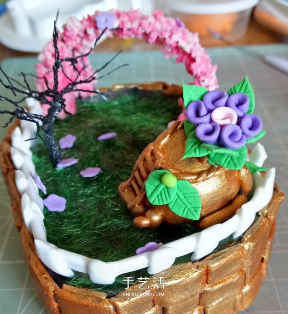超轻粘土精灵小屋制作 可爱精灵房子粘土DIY -  www.shouyihuo.com