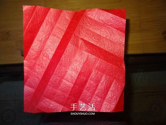 卷心玫瑰花的折法图解 卷心玫瑰折纸教程详细 -  www.shouyihuo.com