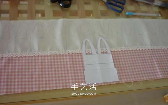 不织布可爱篮子DIY 自制圆形布艺篮子的方法 -  www.shouyihuo.com