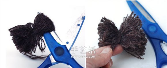 万圣节道具制作图解 儿童简单蜘蛛网手工制作 -  www.shouyihuo.com