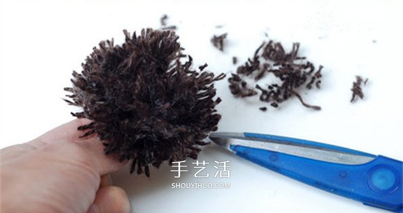 万圣节道具制作图解 儿童简单蜘蛛网手工制作 -  www.shouyihuo.com