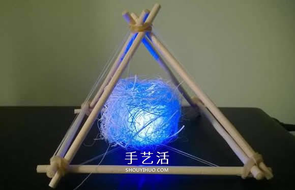 自制浪漫小夜灯的方法 简单又漂亮创意灯具DIY -  www.shouyihuo.com
