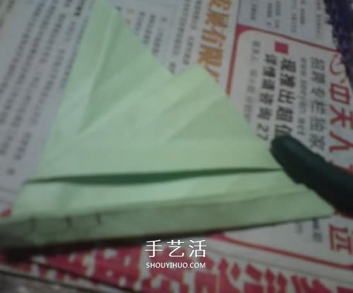 美丽又复杂玫瑰花折纸 NS玫瑰折纸实拍图解 -  www.shouyihuo.com