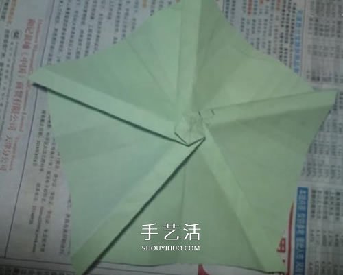 美丽又复杂玫瑰花折纸 NS玫瑰折纸实拍图解 -  www.shouyihuo.com