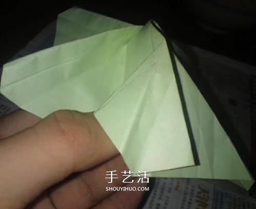 美丽又复杂玫瑰花折纸 NS玫瑰折纸实拍图解 -  www.shouyihuo.com