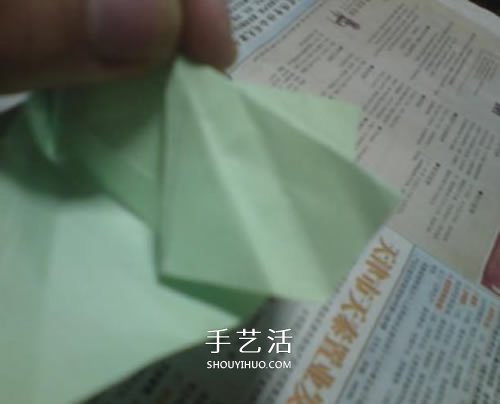 美丽又复杂玫瑰花折纸 NS玫瑰折纸实拍图解 -  www.shouyihuo.com