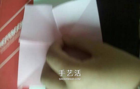 香槟玫瑰的折法图解 折纸香槟玫瑰的方法过程 -  www.shouyihuo.com