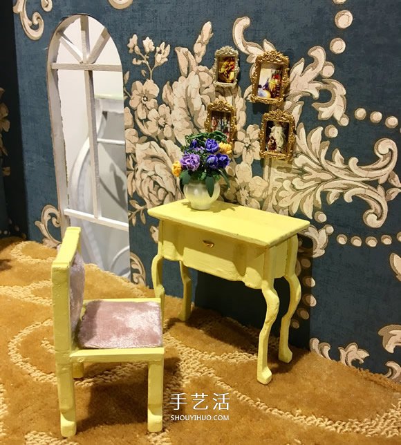 纯手工迷你家具 呈现欧洲三个时期的室内环境 -  www.shouyihuo.com