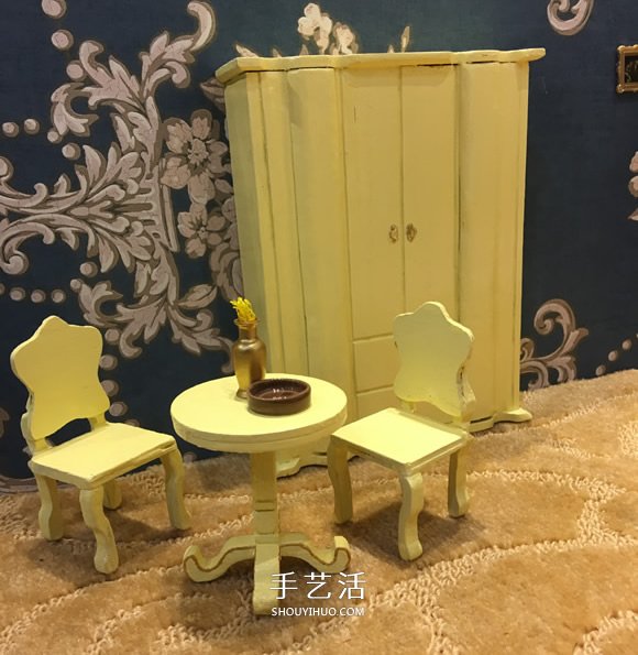 纯手工迷你家具 呈现欧洲三个时期的室内环境 -  www.shouyihuo.com