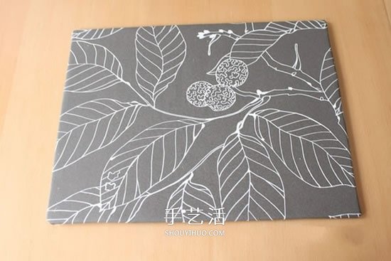 简易不织布装饰画制作 手工布艺装饰画DIY图解 -  www.shouyihuo.com