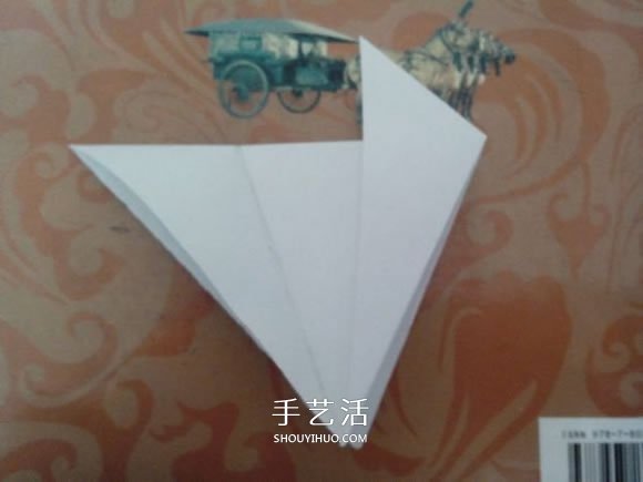 最简单元宝的叠法图解 怎么折纸元宝的方法 -  www.shouyihuo.com