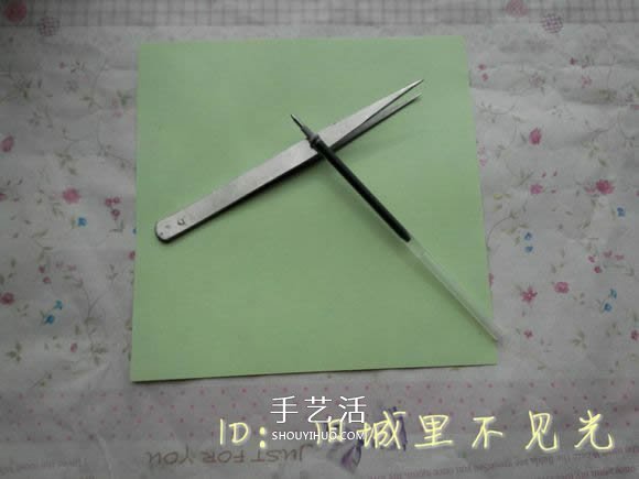 钻石玫瑰的折法图解 怎么折钻石玫瑰的教程 -  www.shouyihuo.com