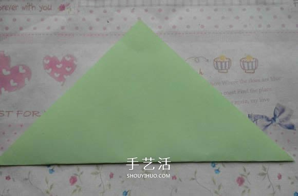 钻石玫瑰的折法图解 怎么折钻石玫瑰的教程 -  www.shouyihuo.com