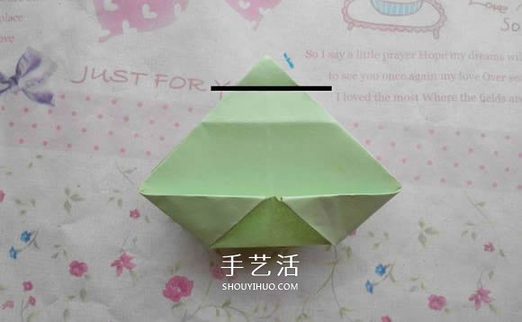 钻石玫瑰的折法图解 怎么折钻石玫瑰的教程 -  www.shouyihuo.com