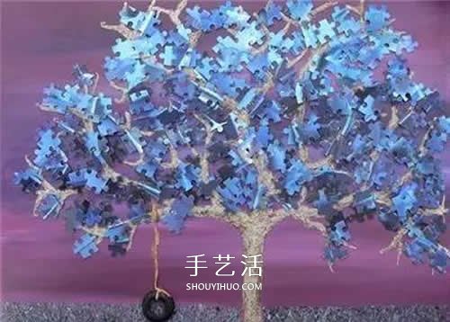 拼图块手工制作大全 废旧拼图再利用的方法 -  www.shouyihuo.com