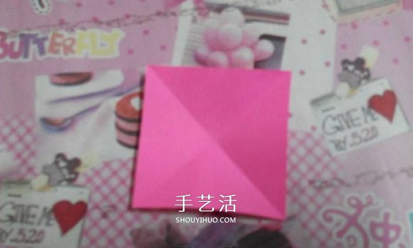 折纸樱花的方法图解 组合式樱花折叠步骤图 -  www.shouyihuo.com