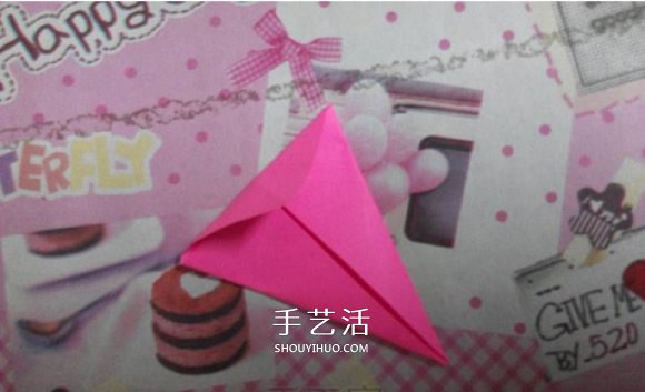 折纸樱花的方法图解 组合式樱花折叠步骤图 -  www.shouyihuo.com