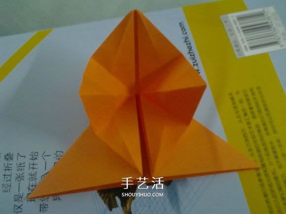 如何折纸蝙蝠的步骤图 蝙蝠的折纸方法图解 -  www.shouyihuo.com