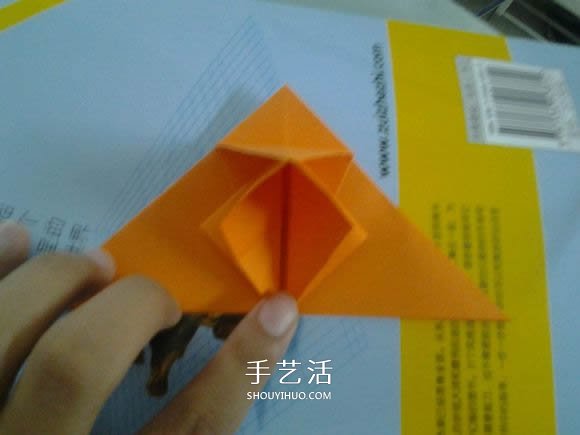 如何折纸蝙蝠的步骤图 蝙蝠的折纸方法图解 -  www.shouyihuo.com