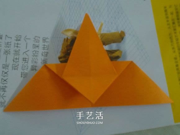 如何折纸蝙蝠的步骤图 蝙蝠的折纸方法图解 -  www.shouyihuo.com