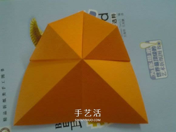 如何折纸蝙蝠的步骤图 蝙蝠的折纸方法图解 -  www.shouyihuo.com