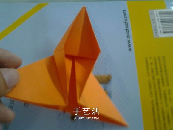 如何折纸蝙蝠的步骤图 蝙蝠的折纸方法图解 -  www.shouyihuo.com