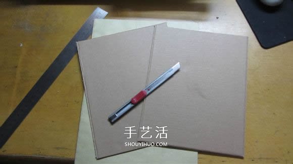 自制纸相框的方法图解 DIY纸相框怎么做教程 -  www.shouyihuo.com