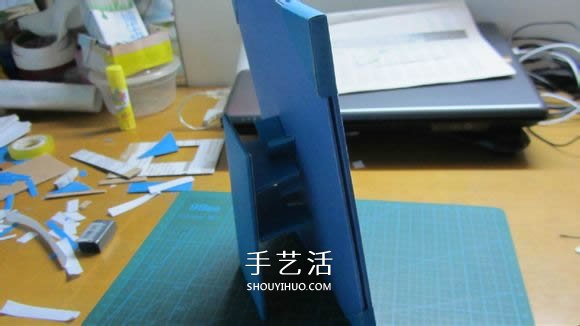 自制纸相框的方法图解 DIY纸相框怎么做教程 -  www.shouyihuo.com