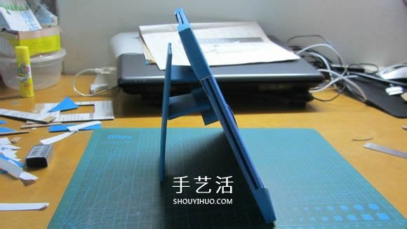 自制纸相框的方法图解 DIY纸相框怎么做教程 -  www.shouyihuo.com