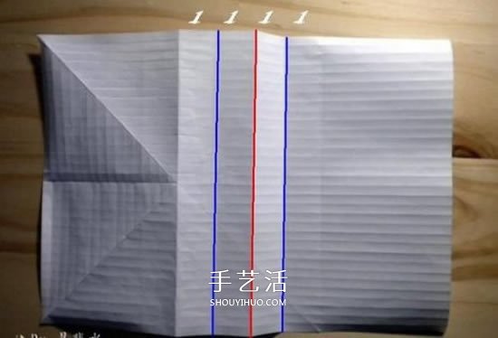 北条高史的天使之翼折纸CP图+实拍图解教程 -  www.shouyihuo.com
