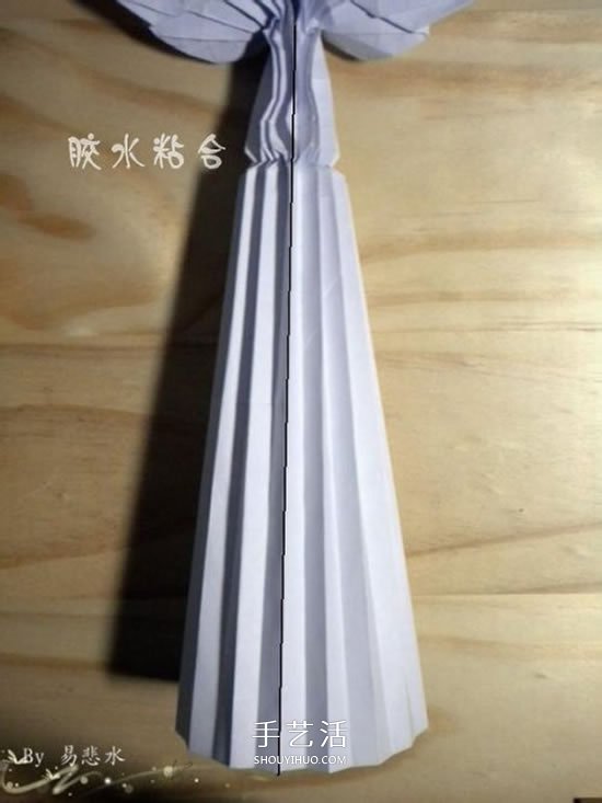北条高史的天使之翼折纸CP图+实拍图解教程 -  www.shouyihuo.com