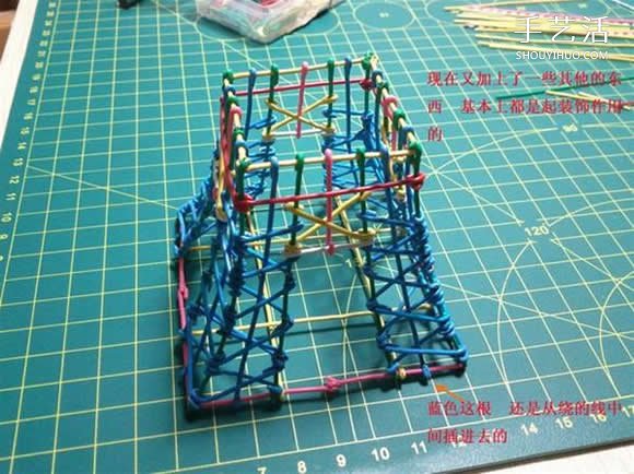 埃菲尔铁塔模型制作 回形针做埃菲尔铁塔教程 -  www.shouyihuo.com