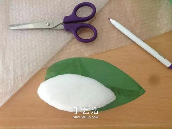 羊毛毡鲨鱼钥匙包DIY 羊毛毡钥匙包的制作方法 -  www.shouyihuo.com