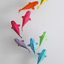 折纸鱼 Diy手工制作大全 手艺活网