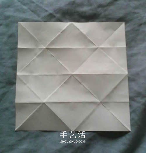 手工纸烟花的折法图解 折纸烟花的方法步骤图 -  www.shouyihuo.com