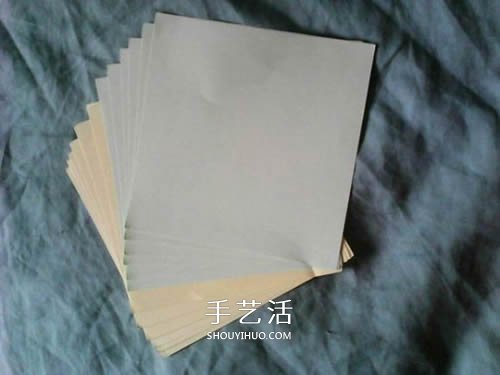 手工纸烟花的折法图解 折纸烟花的方法步骤图 -  www.shouyihuo.com