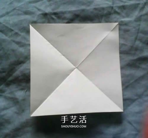 手工纸烟花的折法图解 折纸烟花的方法步骤图 -  www.shouyihuo.com