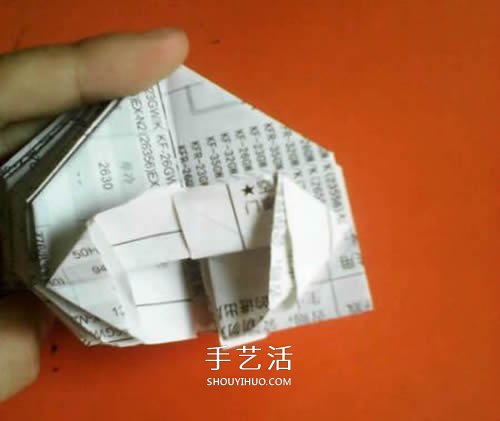 手工纸烟花的折法图解 折纸烟花的方法步骤图 -  www.shouyihuo.com