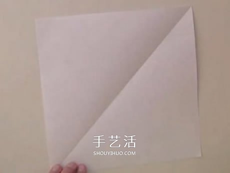 扁平玫瑰花的折法图解 组合式平玫瑰折纸教程 -  www.shouyihuo.com