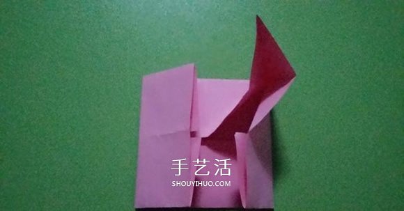 八角花篮的折法图解 怎么四个折纸花篮步骤图 -  www.shouyihuo.com