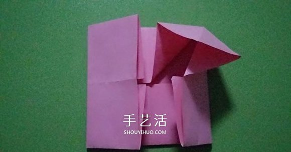 八角花篮的折法图解 怎么四个折纸花篮步骤图 -  www.shouyihuo.com