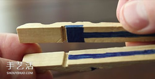 自制木夹子玩具枪的方法 木夹子DIY制作玩具枪