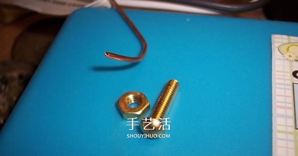 创意情侣戒指DIY 螺丝螺帽制作创意情人节礼物 -  www.shouyihuo.com