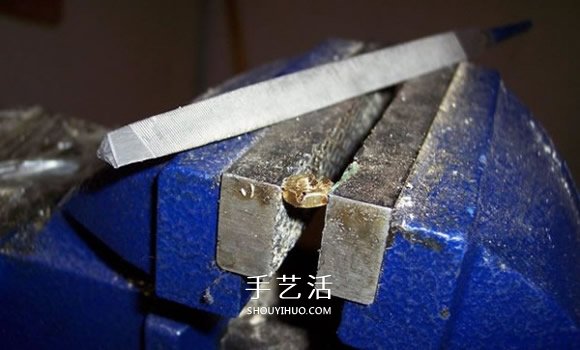 创意情侣戒指DIY 螺丝螺帽制作创意情人节礼物 -  www.shouyihuo.com
